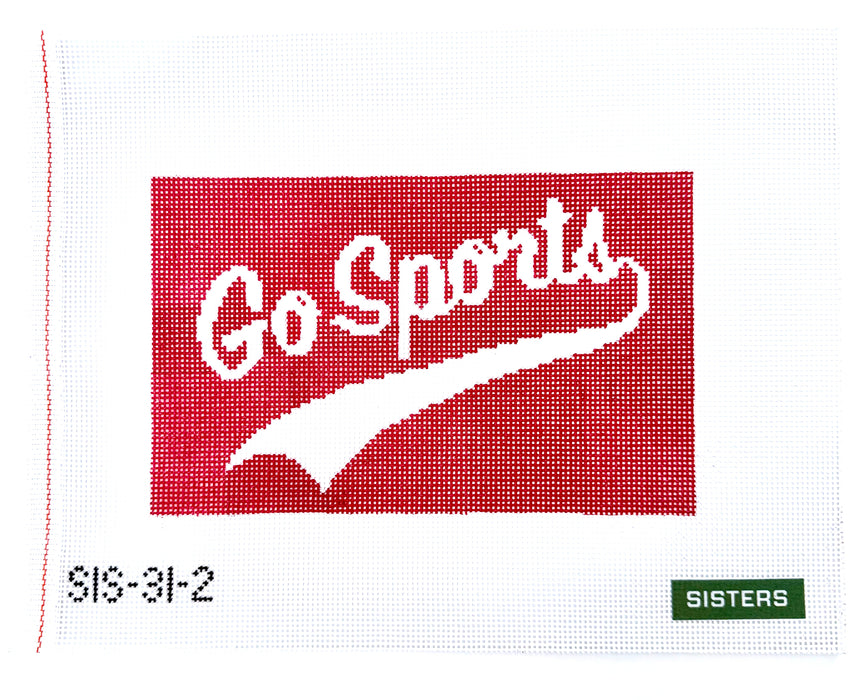 "Go Sports" Sign - Red