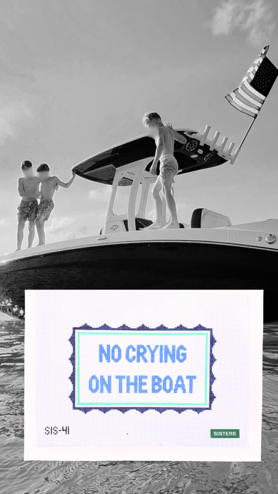 No Crying on the Boat