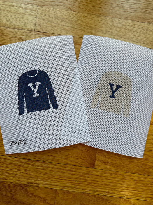 Prep Sweater - Navy Yale