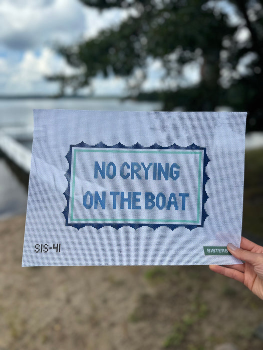 No Crying on the Boat
