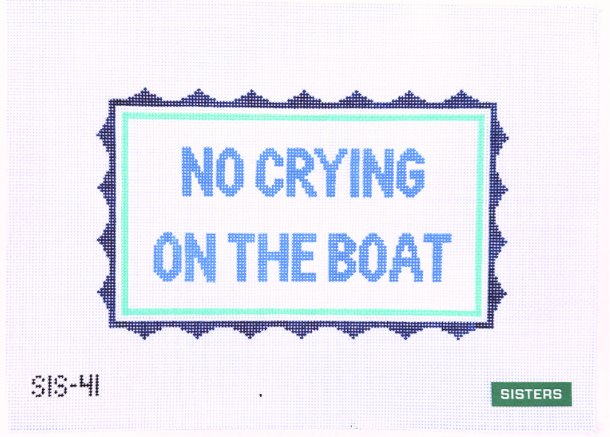 No Crying on the Boat