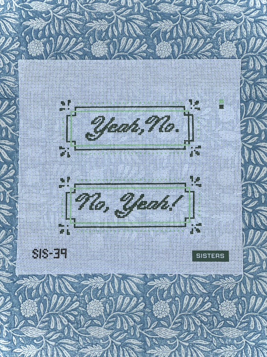 No, Yeah/Yeah, no Sign