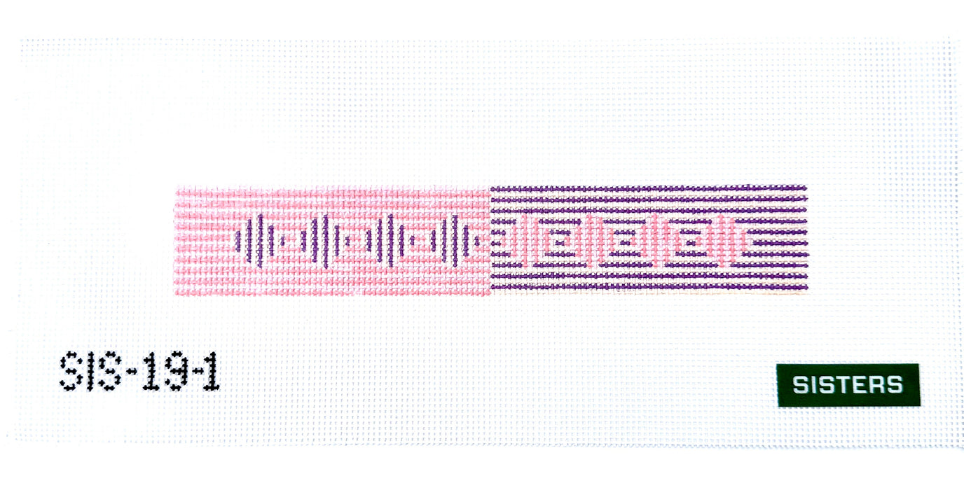 Diamond & Stripes Pink & Purple FOB