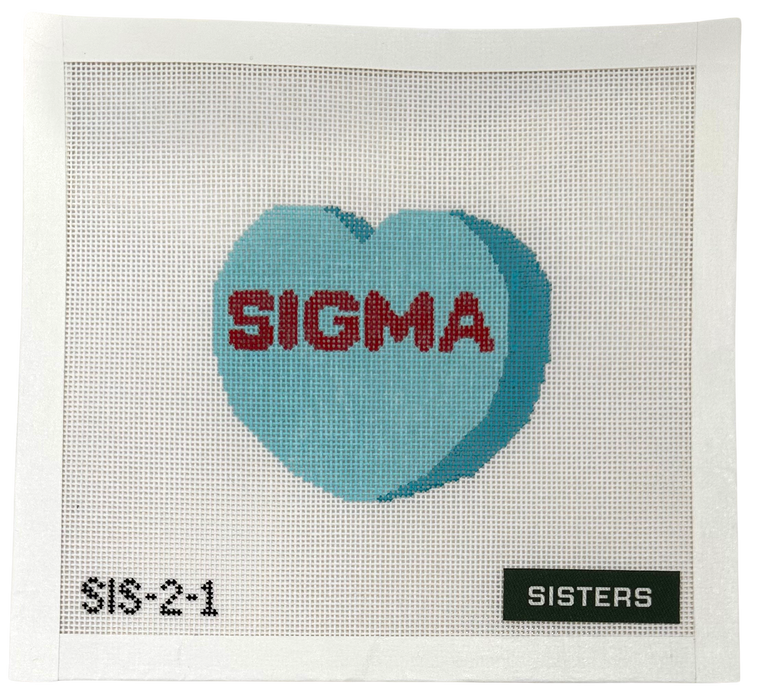 Conversation Heart - Teal SIGMA